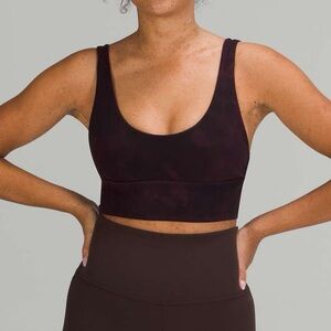 Lululemon Align Bra- Diamond Dye Cassis Black / Cassis